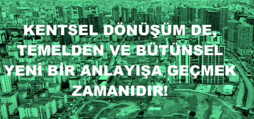 #KentselDonüsüm'de temelden ve bütünsel yeni bir anlayışa geçmek zamanıdır. #SKH11 #SürdürülebilirŞehirler #İstanbul